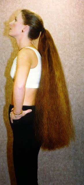 Long Haired Women Hall Of Fame Anita Ponytails