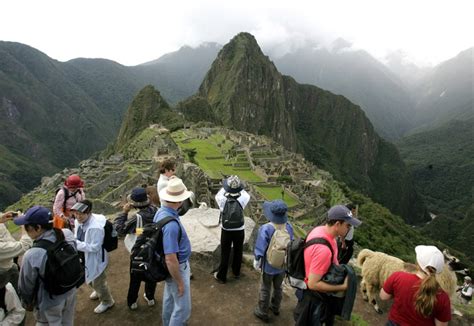 Experts Say Tourists Harm Machu Picchu