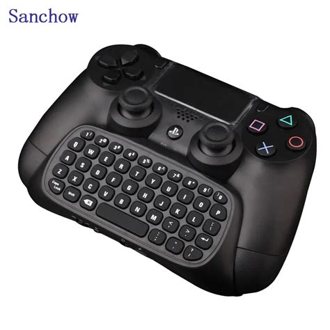 Sanchow Ps4 Bluetooth Mini Wireless Keyboard Chatpad Keypad For Sony