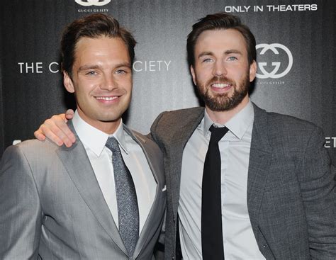 Mcu Stars Chris Evans And Sebastian Stan Once Dated The Same Woman In