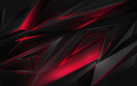 1440x900 Polygonal Abstract Red Dark Background 1440x900 Resolution Hd