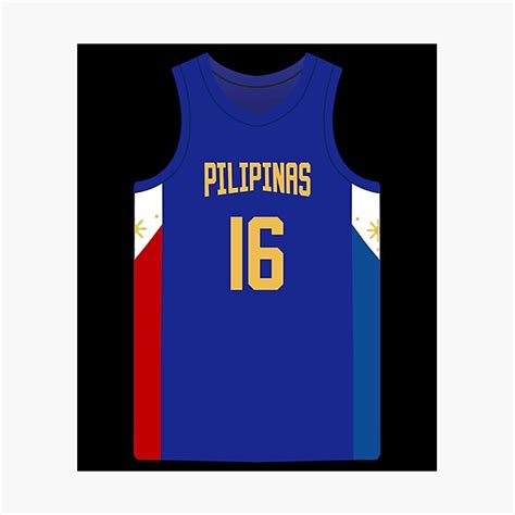 16 Pilipinas Philippines Basketball Photographic Print For Sale