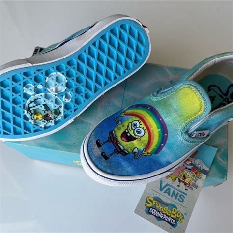 Vans Shoes Limited Edition Vans Spongebob Squarepants Toddler Sz 1