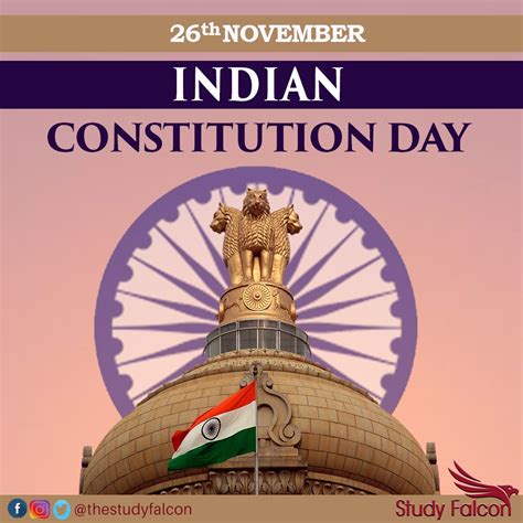 On This Day 26th November Constitution Day Is Celebrated Study Falcon