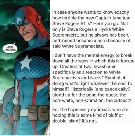 The Good the Bad and the Insulting: Why Captain America Reeks of