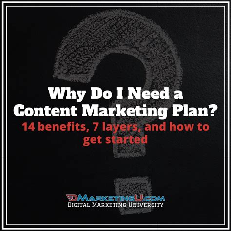 Why Do I Need A Content Marketing Plan 14 Benefits 7 Layers And How To