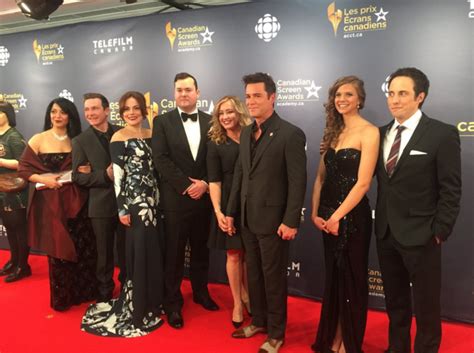 Cast members as town's people and mark andrada as lionel. Cast at the Canadian Screen Awards | Murdoch mysteries ...