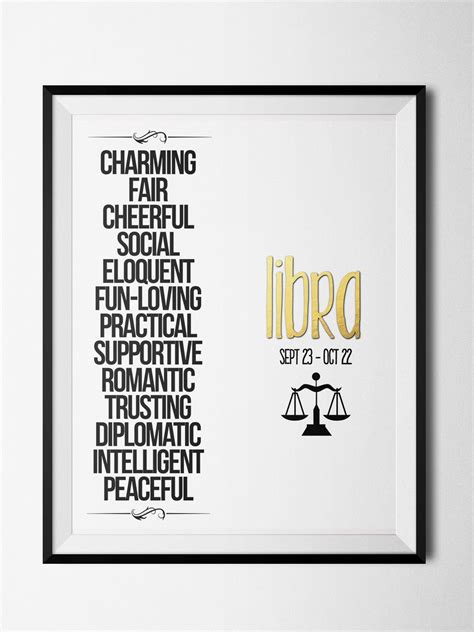 Libra Qualities Print | Virgo quotes, Virgo, Virgo qualities