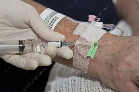 Intravenous Drug Administration Stock Image C0099241 Science