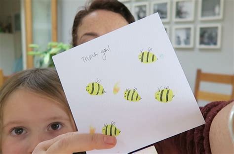 For an extra touch, pair it with a gift card or diy gift. Kids Kitchen: Homemade kids thank you cards