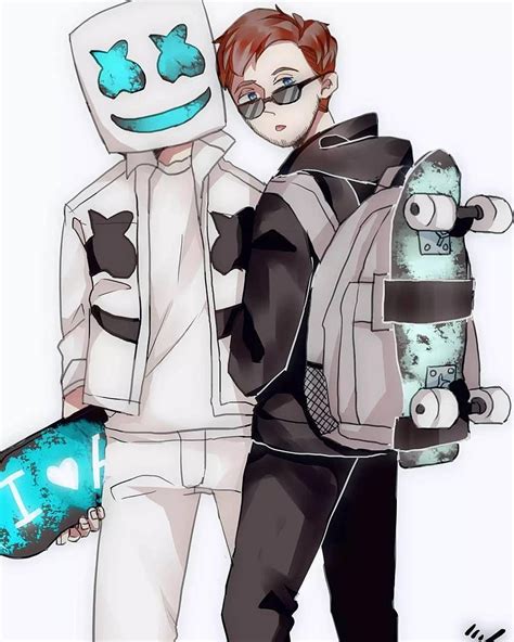 actually i have many art of marshmello and alan walker but marshmello vs alan walker tumblr hd