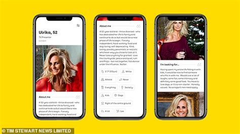racy advert for over fifties dating app lumen starring ulrika jonsson is banned on the tube