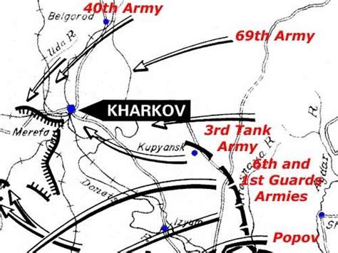Pin Op Ww2 Third Battle Of Kharkov 1943