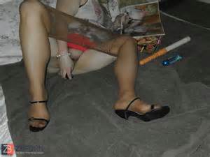 Tanya Old Pictures Part 1 Pantyhose Faux Cock High Heeled Slippers