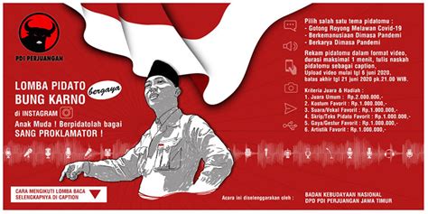 PDI Perjuangan Jatim Gelar Lomba Pidato Bergaya Bung Karno – PDI Perjuangan Jawa Timur
