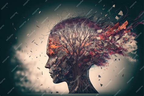 Premium Photo Mental Health And Stress Abstract Background