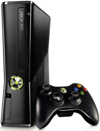 Microsoft Xbox 360 Slim 250gb Black Console Pal Fast Ebay