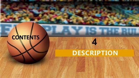 Free Basketball Themed Powerpoint Templates Templates Printable Download