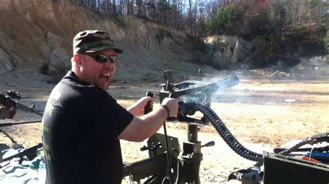 M134 Minigun Machine Gun Shoot Youtube
