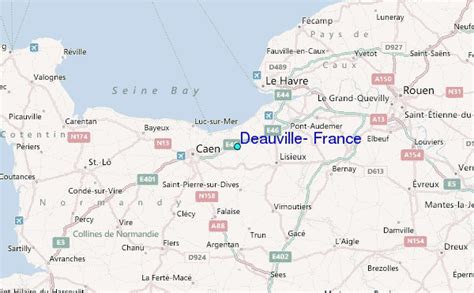 Deauville France Tide Station Location Guide