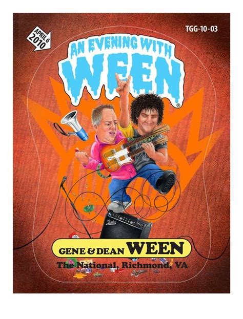 Ween This Was Just A Really Cool Design And A Show At A Venue That