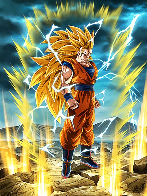 Force Fulgurante Son Goku Super Saiyan 3 Wiki Dokkanbattlefr Fandom