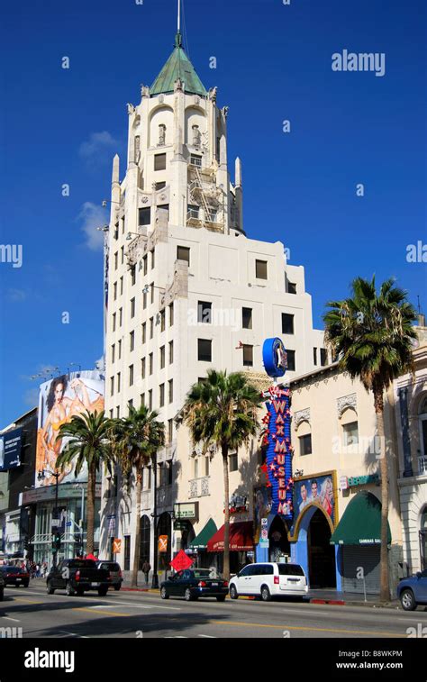 Hollywood First National Bank Building And Hollywood Wax Museum