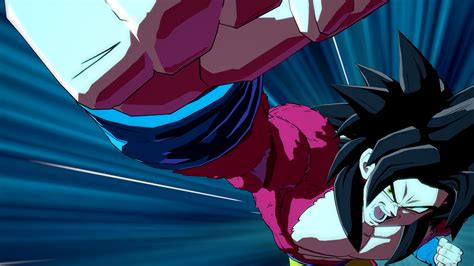 Dragon ball z and dragon ball super are seperate 'seasons'. Dragon Ball FighterZ's Kid Goku GT looks devastating when he transforms into Super Saiyan 4