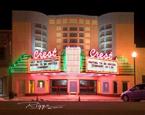 The Crest Theater in Great Bend, KS | Movie marquee, As time goes by