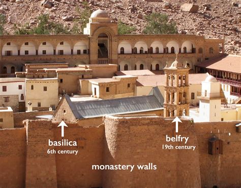 Art And Architecture Of Saint Catherines Monastery At Mount Sinai