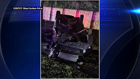 Rollover Crash Causes Power Outage In Miami Gardens Investigation