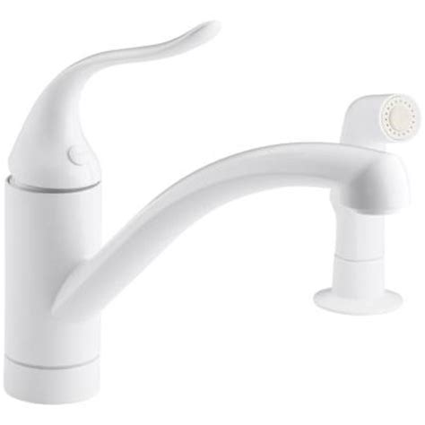 This means that if you are the original owner of the product and have it installed in your residence, then you're covered. KOHLER Coralais 2-Hole Single-Handle Low Arc Side Sprayer ...