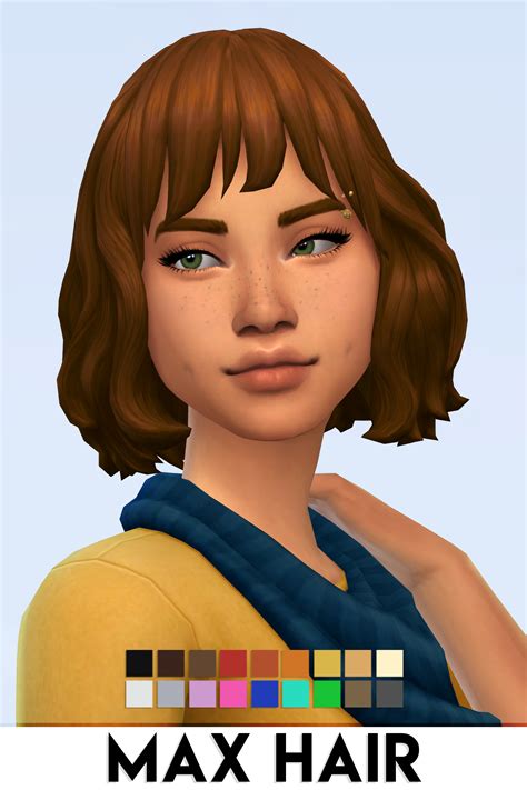 Imvikai Max Hair ~ Sims 4 Hairs