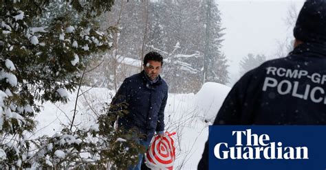 Immigrants Flee Us For Canada In Pictures Us News The Guardian