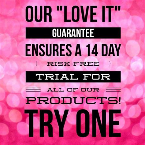Younique Has A Love It Guarantee Try It For 14 Days If You Dont Love