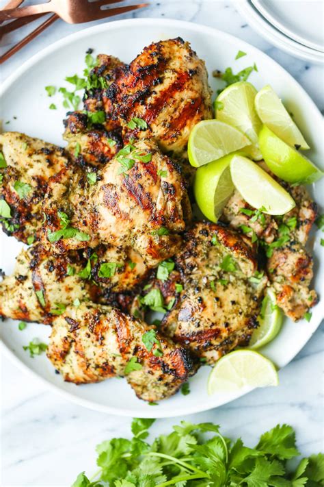 Cilantro Lime Chicken Thighs Recipe Damn Delicious Kitchn