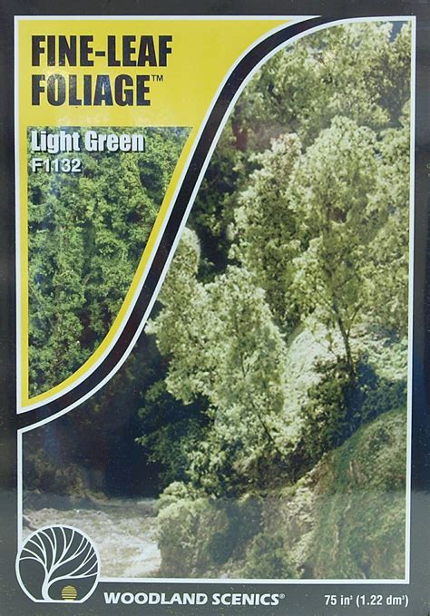 Woodland Scenics F1132 Fine Leaf Foliage Light Green