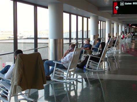 Heres Why So Many Airports Have Rocking Chairs The Verge