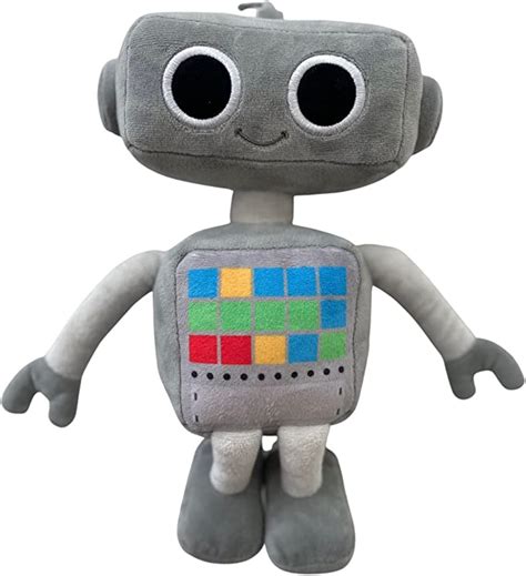 Listener Kids Jett The Robot Plush Soft Gray Stuffed
