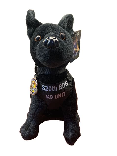 K 9 Plush Dog — Space Coast Police K 9 Foundation Inc