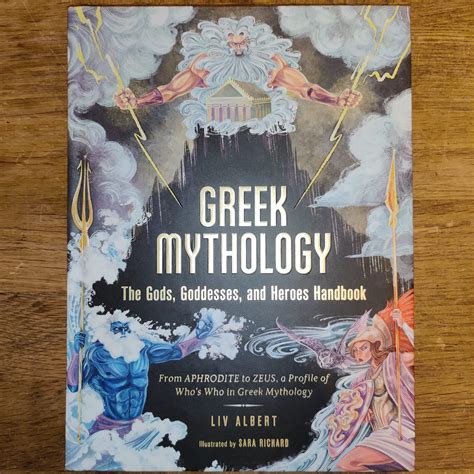 Liv Albert Greek Mythology The Gods Goddesses And Heroes Handbook