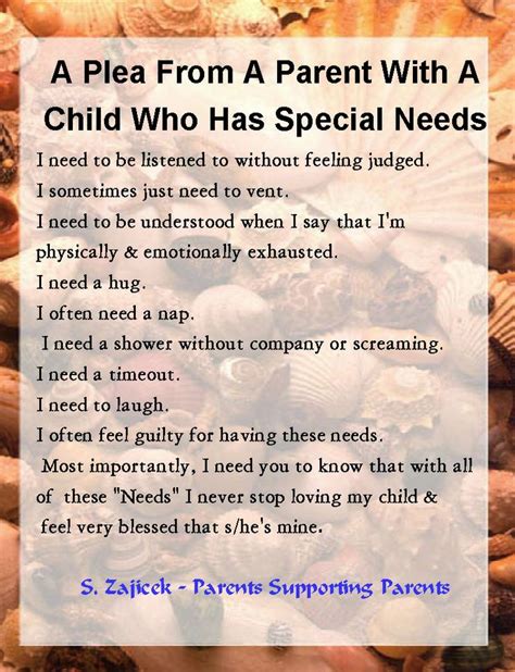 Special Needs Poems And Quotes Quotesgram