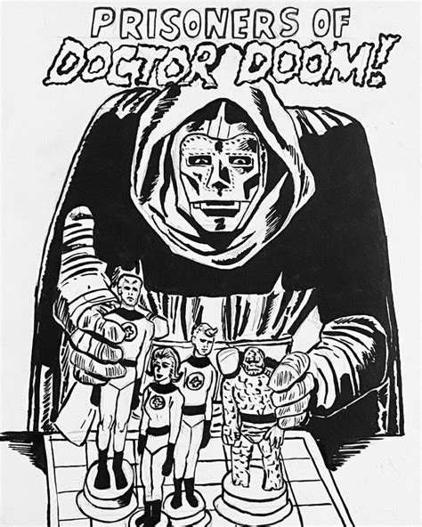 Prisoners Of Doom For Jacktober After Kirby From Fantastic Four 5
