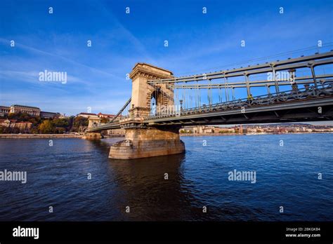 The Chain Bridge Budapest Central Hungary Hungary Stock Photo Alamy