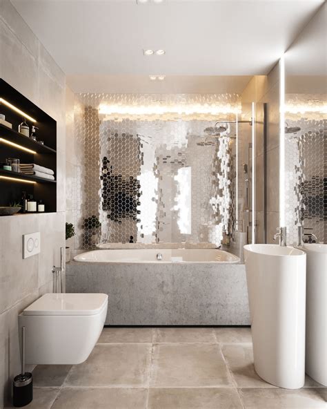 But that is not the only type of tile that you can use for. If you want to turn Bathroom into Glamour Room, you need ...