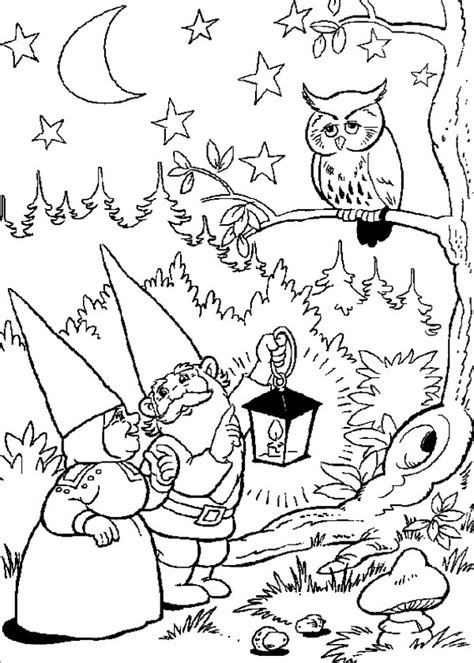 Drawings David, the Gnome (Cartoons) – Printable coloring pages