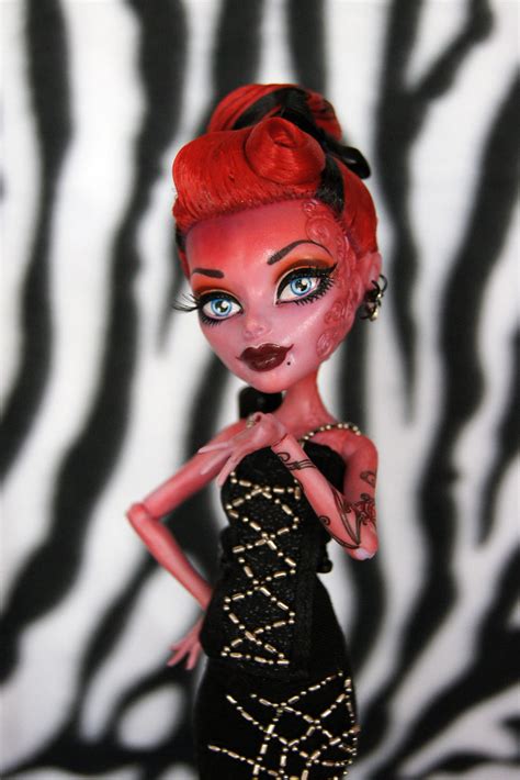 OOAK Monster High Operetta Doll Repaint SOLD Raquel Clemente Flickr