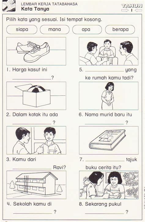 Documents similar to kosa kata bahasa melayu tahun 3 sjkc. Image result for lembaran kata kerja sihat | Malay ...