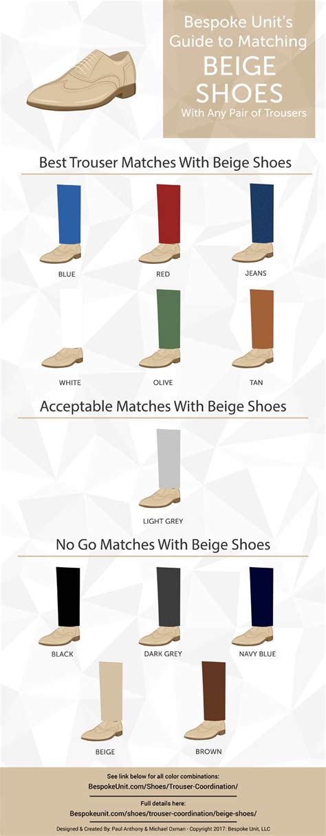 Beige Shoes Coordination Graphic Zapatos Color Beige Beige Shoes