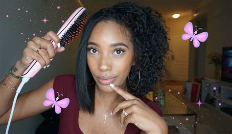 Does it work?! | Best hair straightener, Straightening natural hair